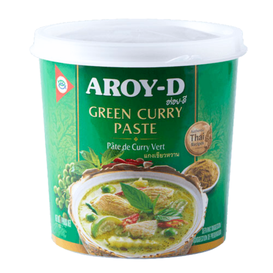 Паста для зелёного карри Aroy-D, 400 г
