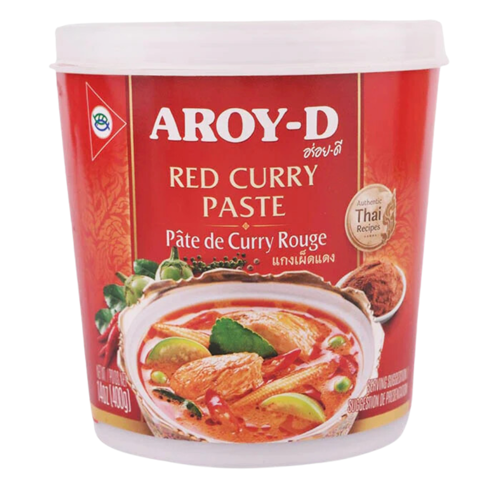 Aroy-D Röd Currypasta, 400g