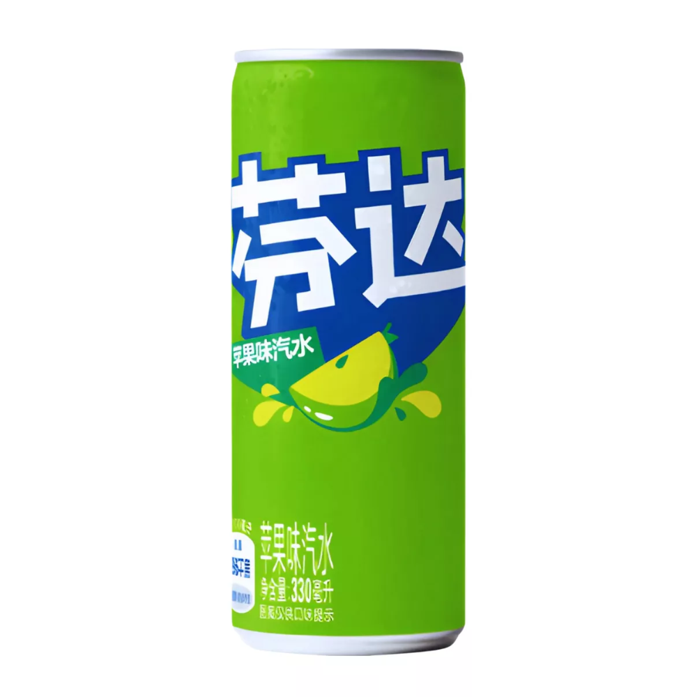 FANTA - Apple Flavor, 330ml