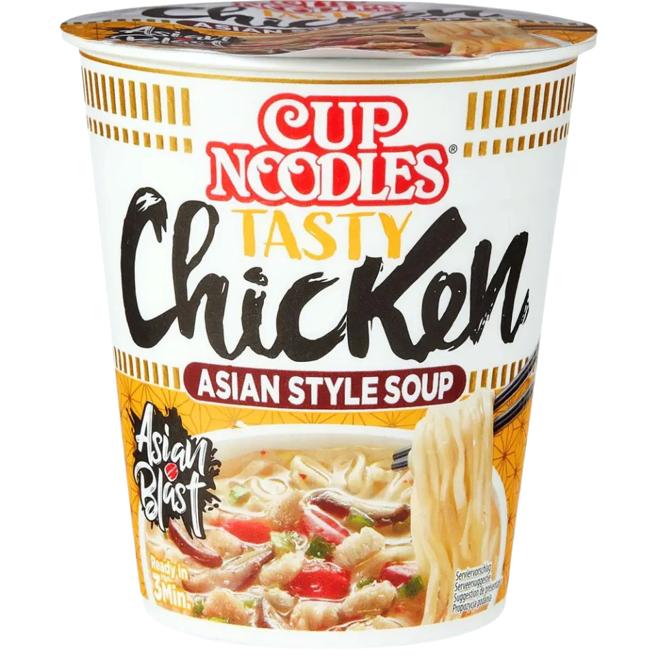 Nissin Cup Noodles - Вкусная курица, 63 г