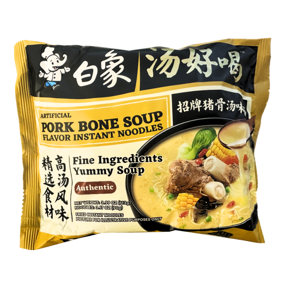百香速食面 - 猪骨汤味,113克