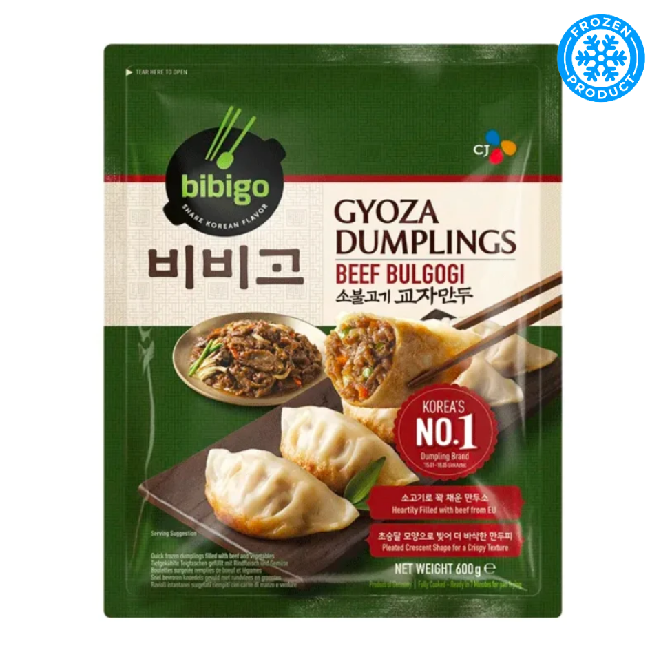 Замороженный] Пельмени Bibigo Gyoza с говядиной и овощами, 600 г – A&A  Asian Food Store