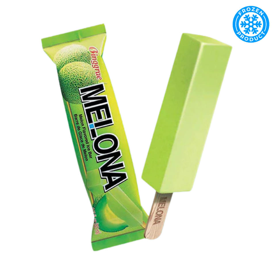 Frozen] Мороженое-леденец Binggrae Melona - Дыня, 1 шт., 70 мл