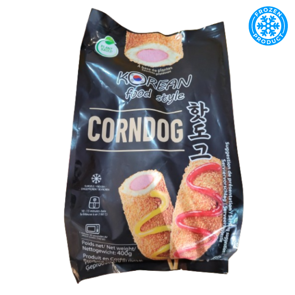 Frozen Korean Plant Based Corndog 5x80g A A Asian Food Store