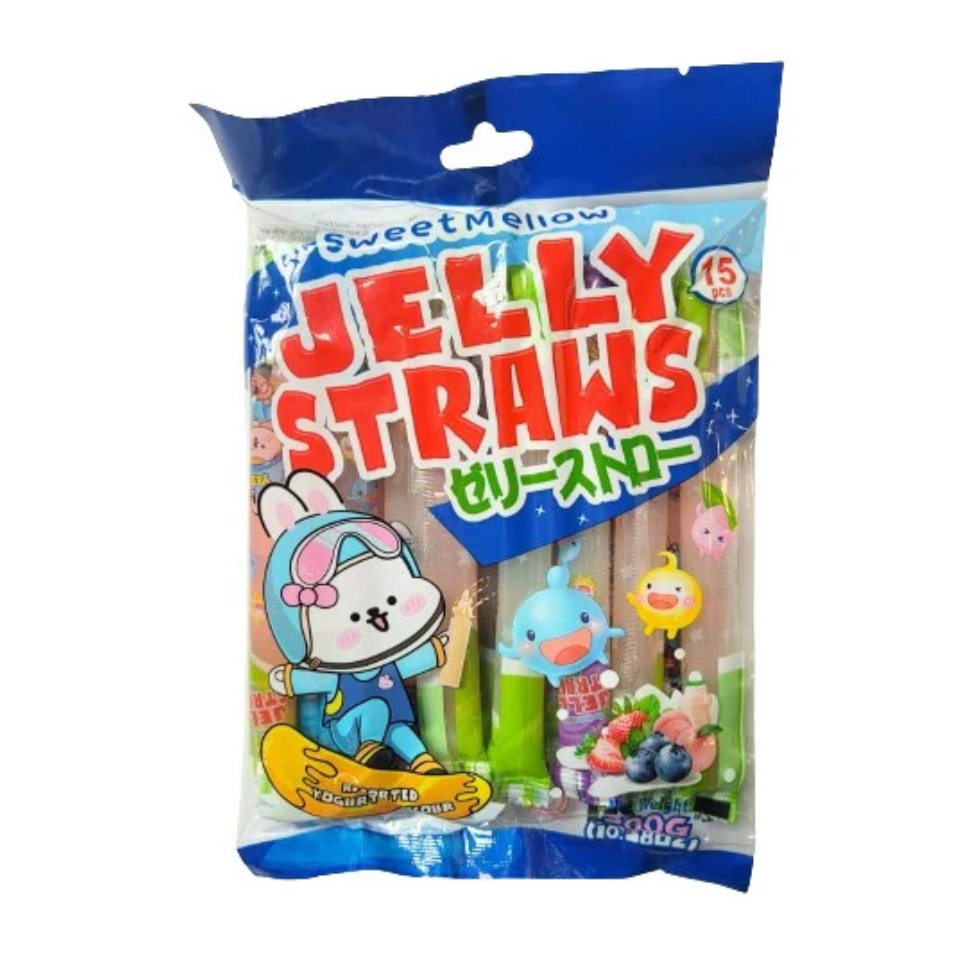Saldžiųjų švelniųjų želė lazdelių - Jogurto skonis, 300 g (15x20 g)