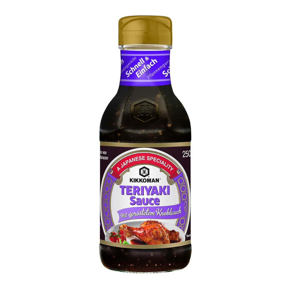 Kikkoman Teriyakisås med rostad vitlök, 250 ml