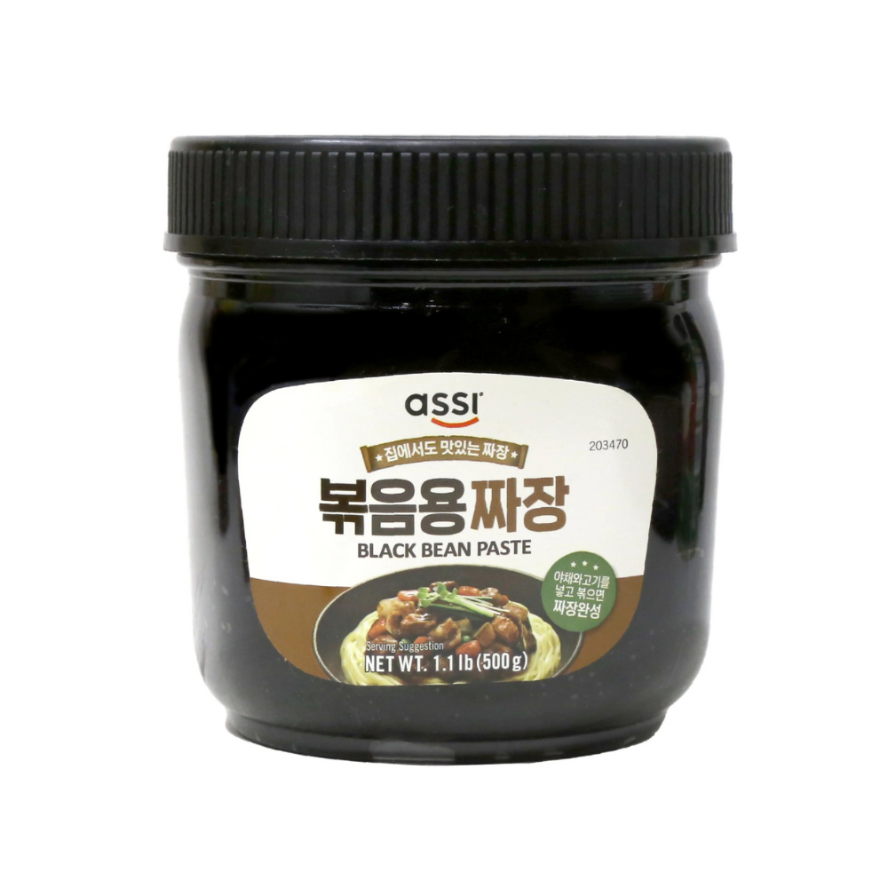 Korean Assi Jjajangmyeon Black Bean Paste, 500g