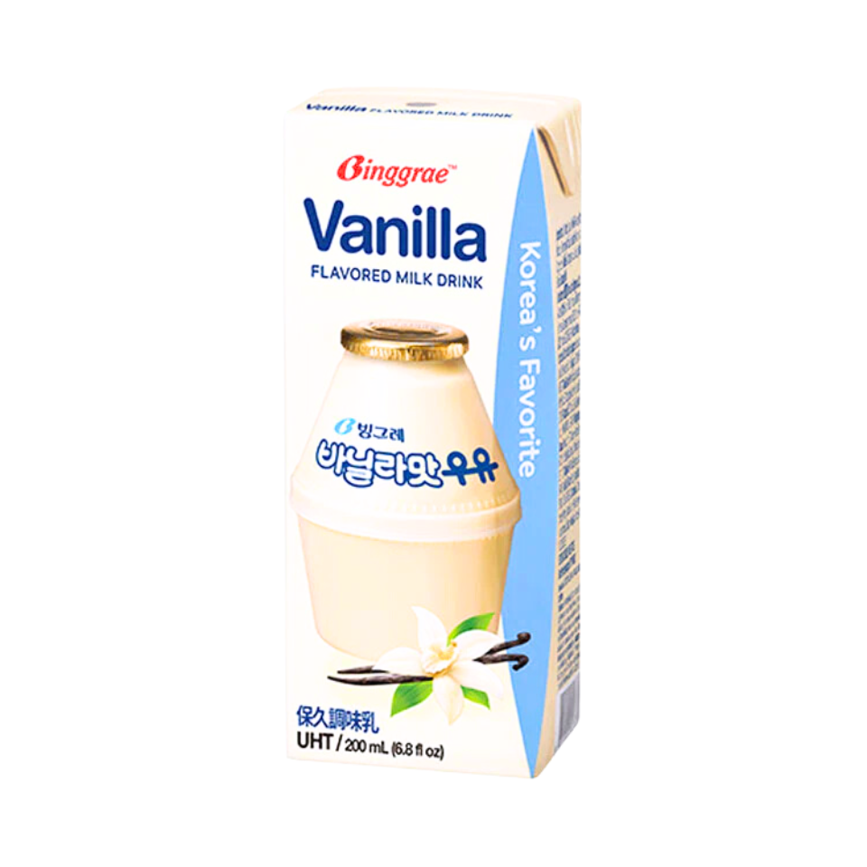 Koreansk Binggrae Vanilj Mjölk, 200ml
