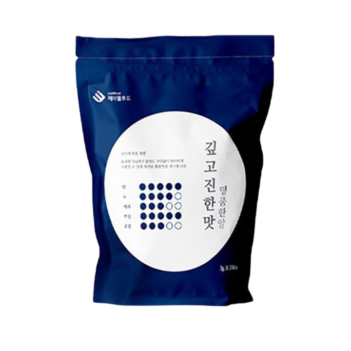 Jwellfood Korean Spices Mix Broth Stock Masterpiece Tablet – Seafood (3g x 20), 60g