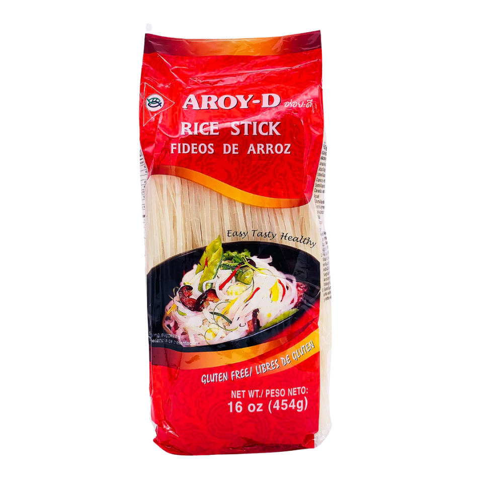 AROY-D Тайская рисовая лапша 3 мм, 454 г