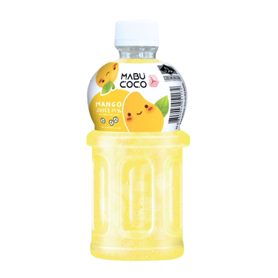 Напиток Mabu Coco с Nata de Coco — вкус манго, 320 мл