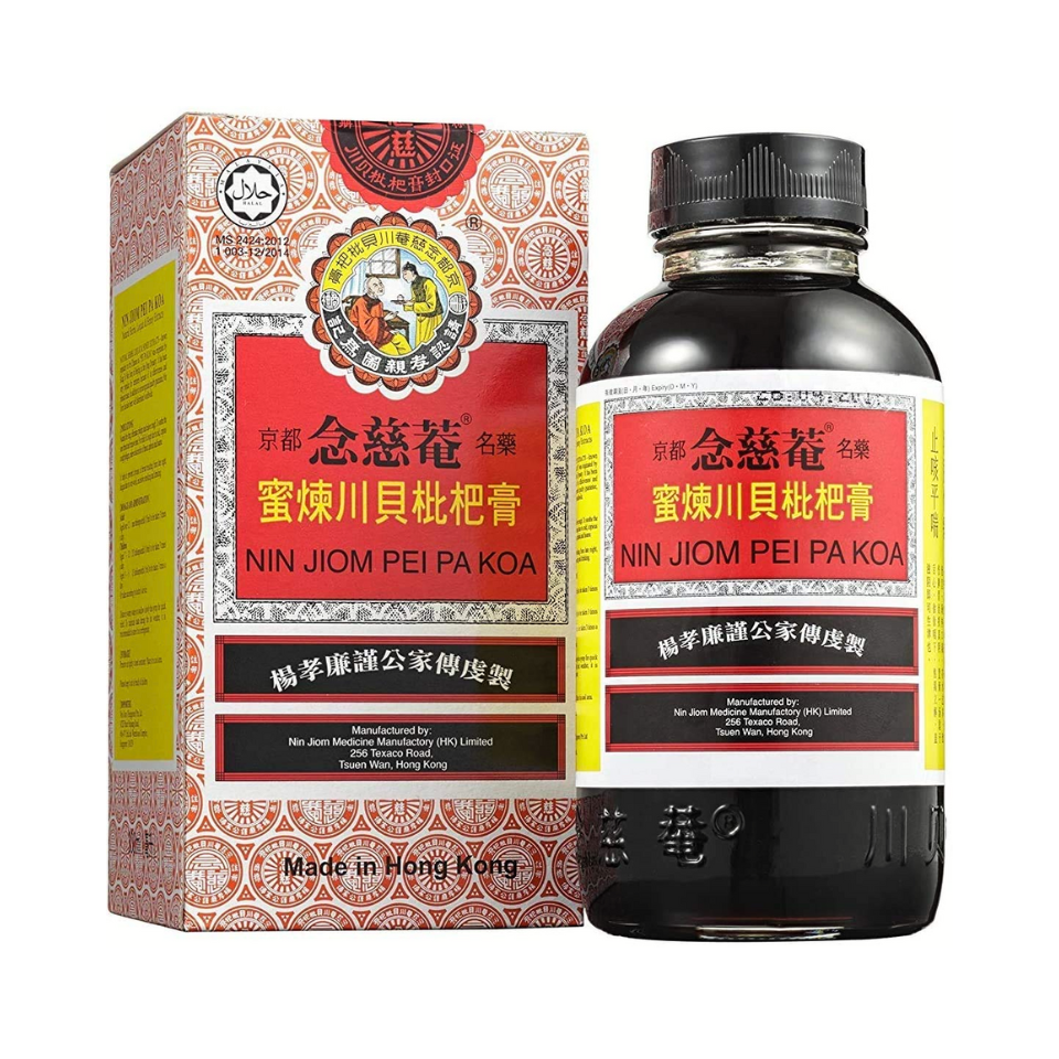Nin Jiom Pei Pa Kao 100% naturliga siraper, 150 ml