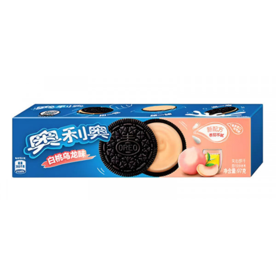Oreo sendviča cepums - Baltais persiks Oolong, 97g