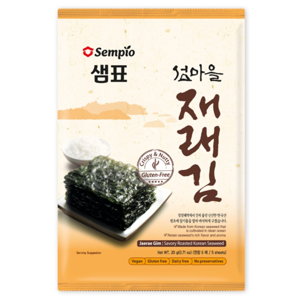 Sempio Roasted Seaweed Sheets 5 pcs, 20g