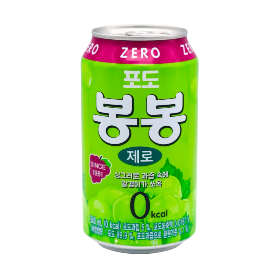 Haitai BonBon Sula Dzēriens - Vīnogu Zero Kal, 340ml