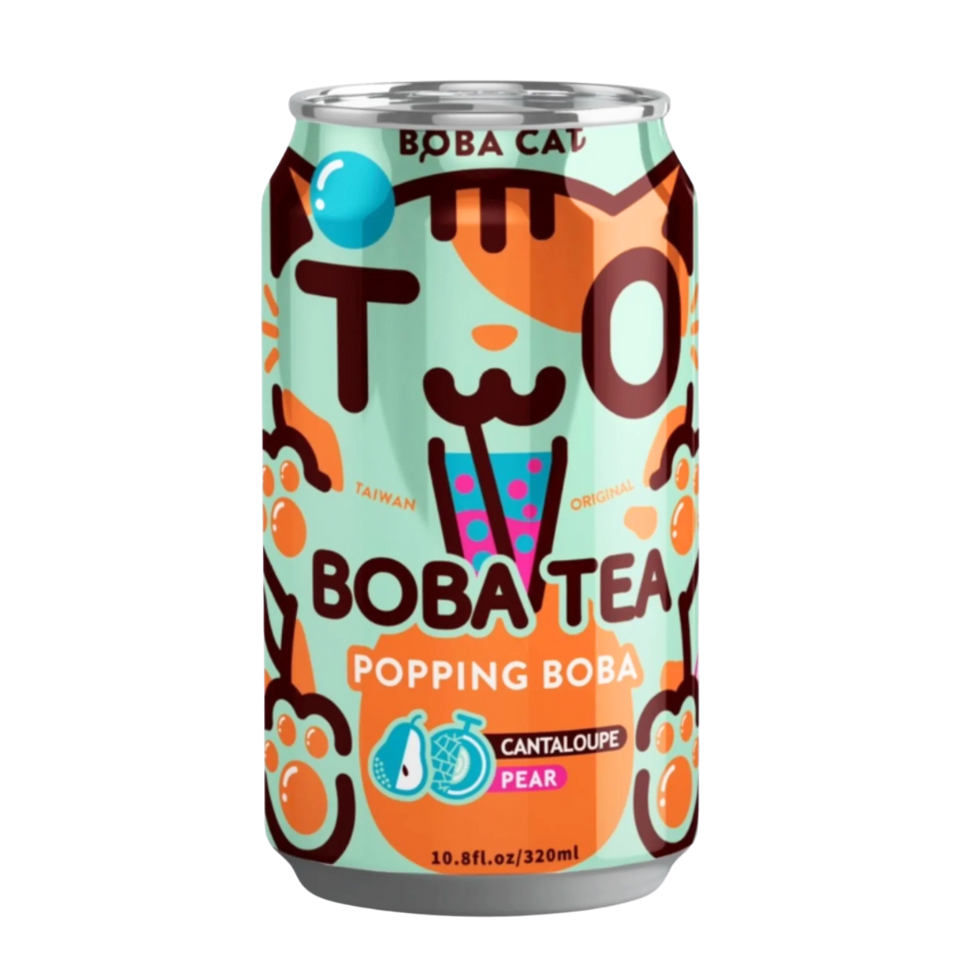 BobaCat Boba Tea - Матча, 315 мл
