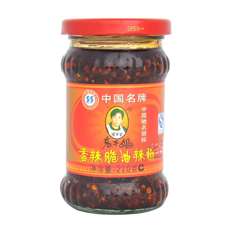 Lao Gan Ma traškus aitriosios paprikos aliejus, 210 g