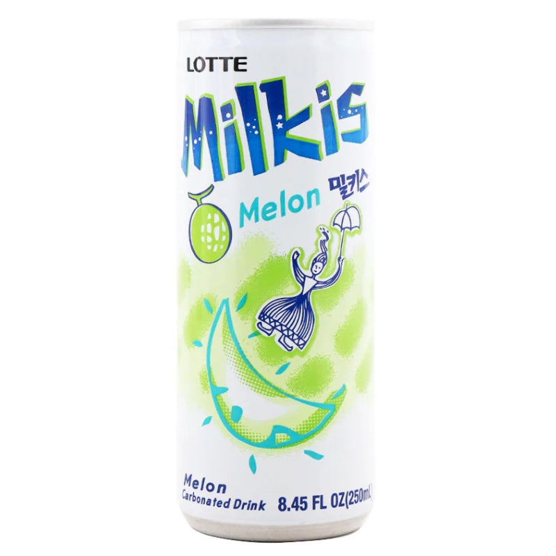 Lotte Milkis Soft Drink - Melon, 250ml - LV