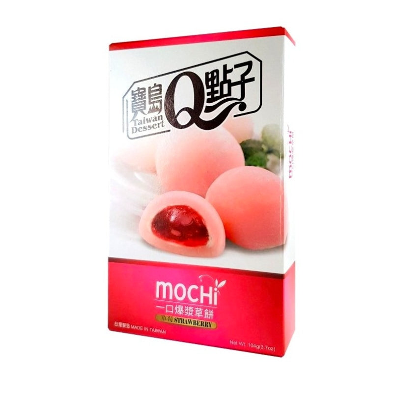 Q Mochi - Jordgubb, 104g