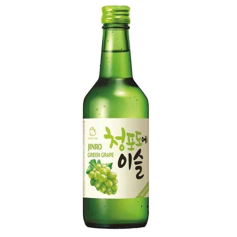 Koreansk Jinro Soju - Grön druva, 360ml