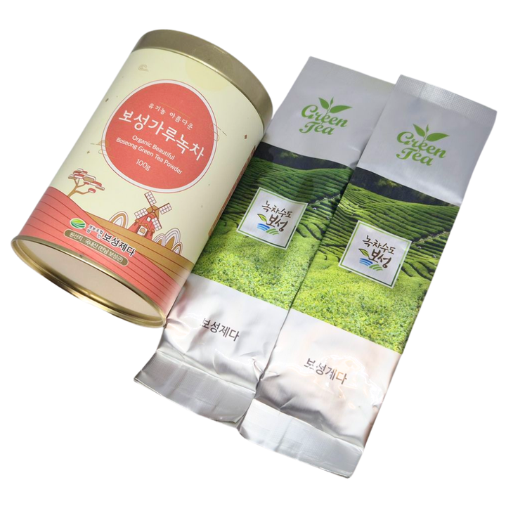 (Osta 1 – saad 1 tasuta) Korea Boseongi matša roheline teepulber, 100 g