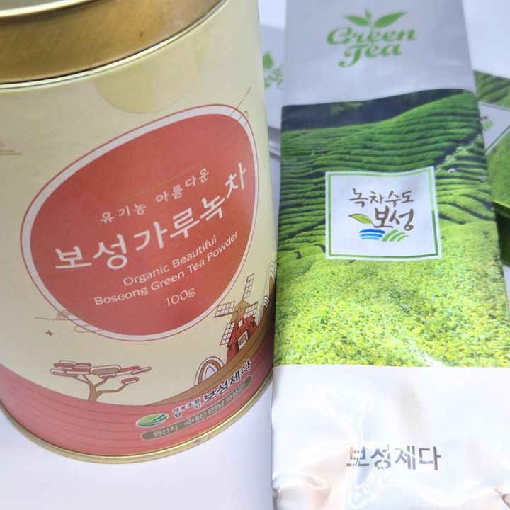 (Osta 1 – saad 1 tasuta) Korea Boseongi matša roheline teepulber, 100 g