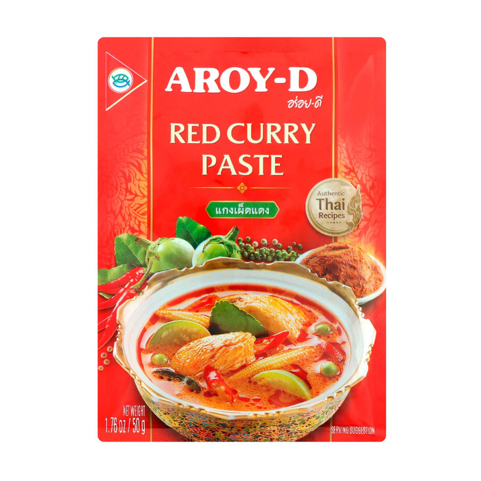 AROY-D Red Curry Paste, 50g