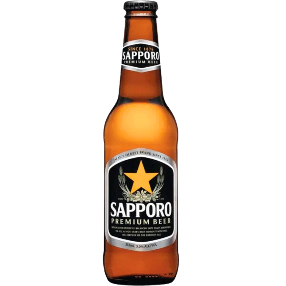 Sapporo Beer - Premium Alk. 4,7 %, 330 ml