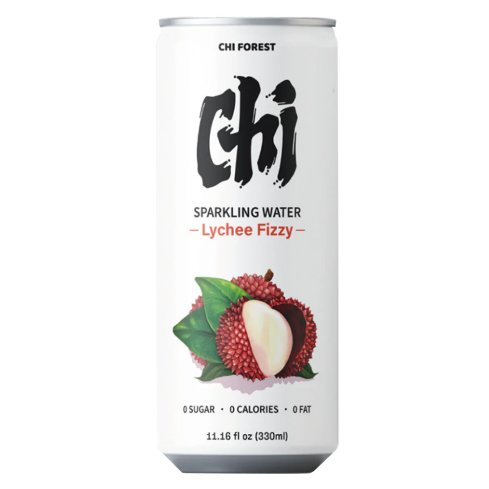 Chi Forest Sparkling Water - Lychee Fizzy, 330ml