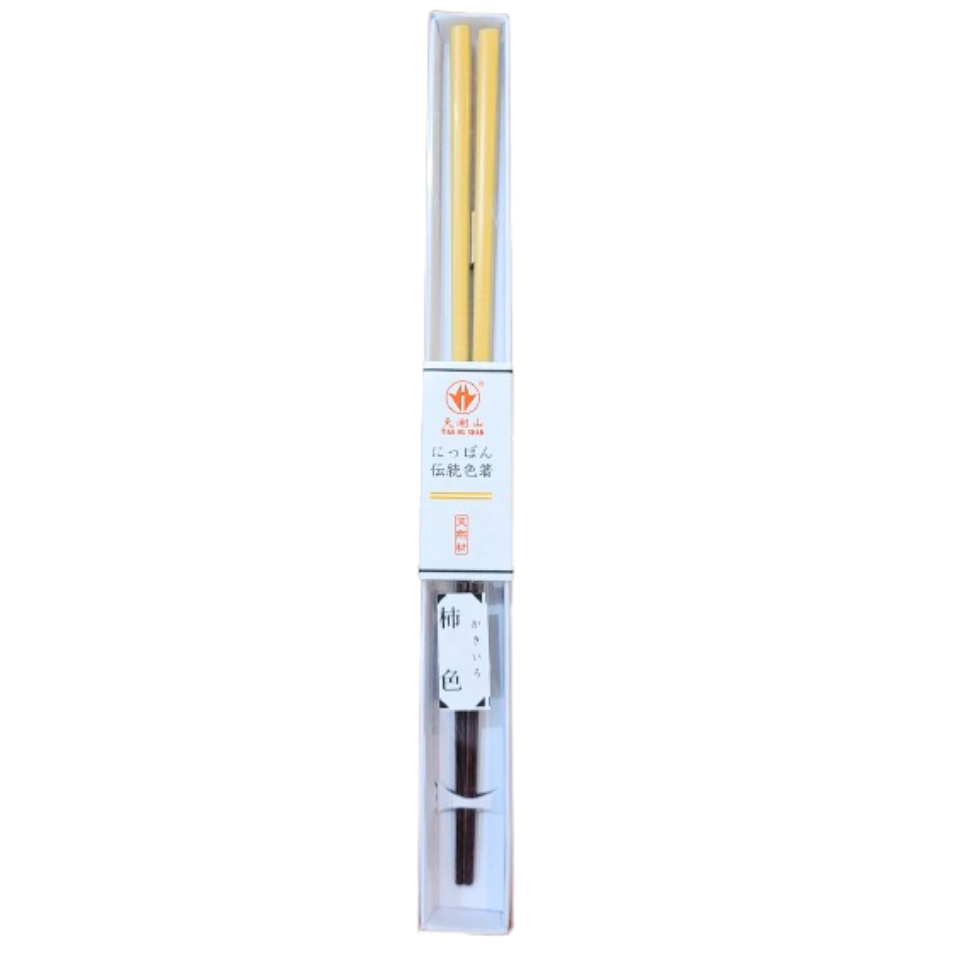Chopsticks Japanese Style - Persimmon Yellow, 1 pair