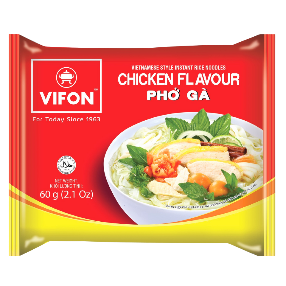 VIFON Snabbrisnudlar Pho Ga - Kycklingarom, 60g