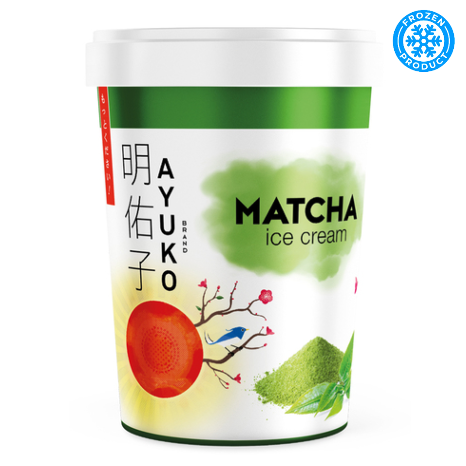 [Frozen] Ayuko Ice Cream - Matcha Tea Flavor, 500ml