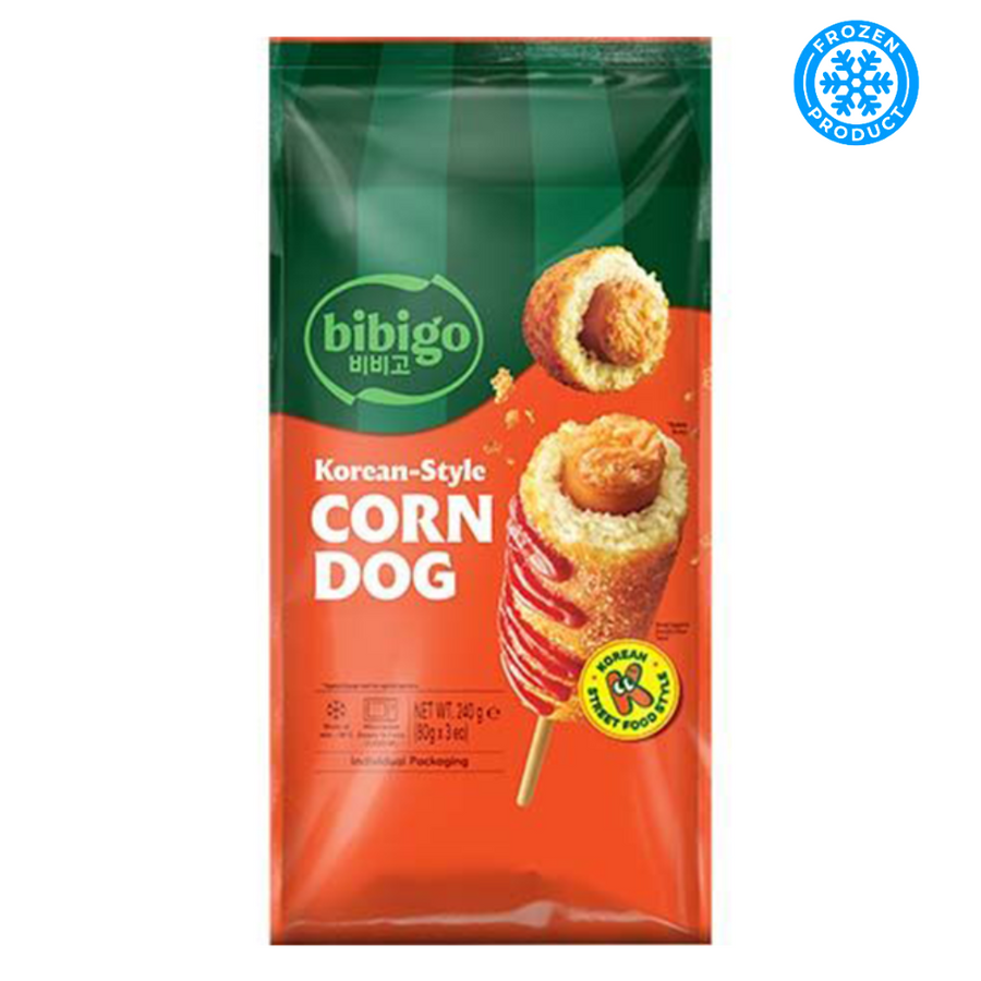 [Frozen] BIBIGO Corn Dog Korean Style, 3x80g