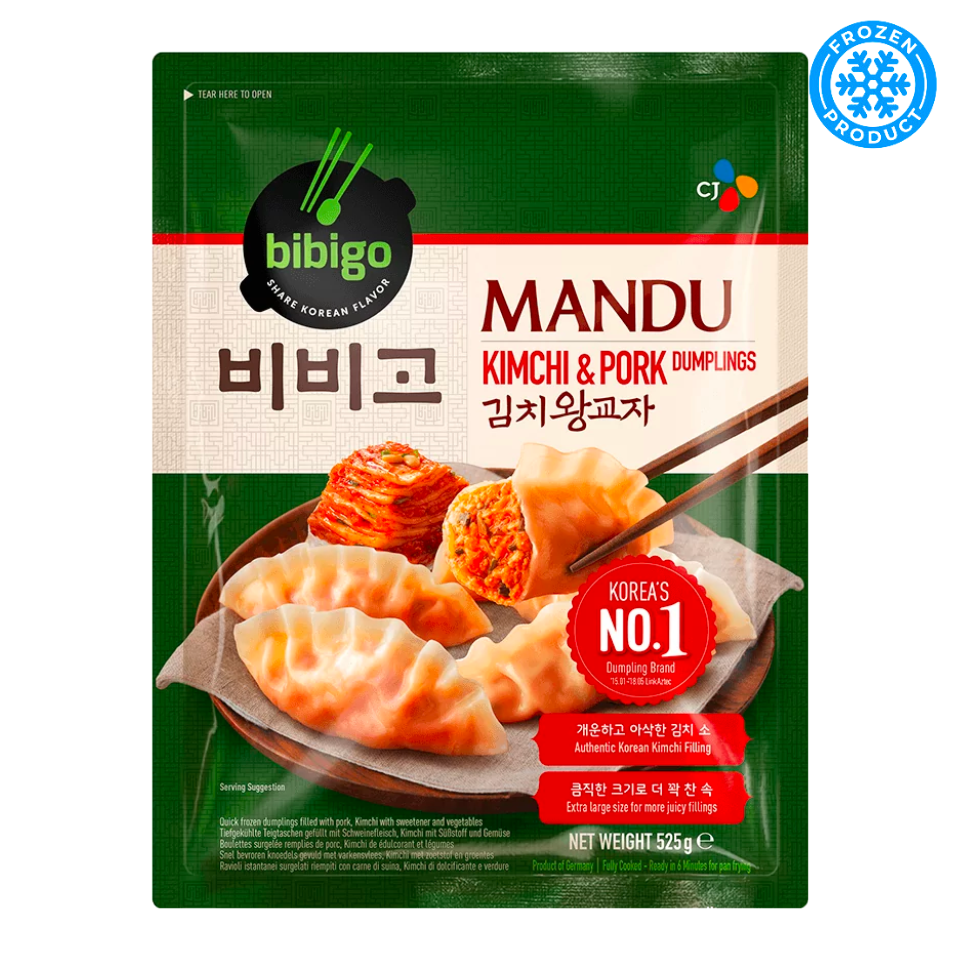 [Frozen] Bibigo Dumpling Pork, Kimchi & Vegetable, 525g