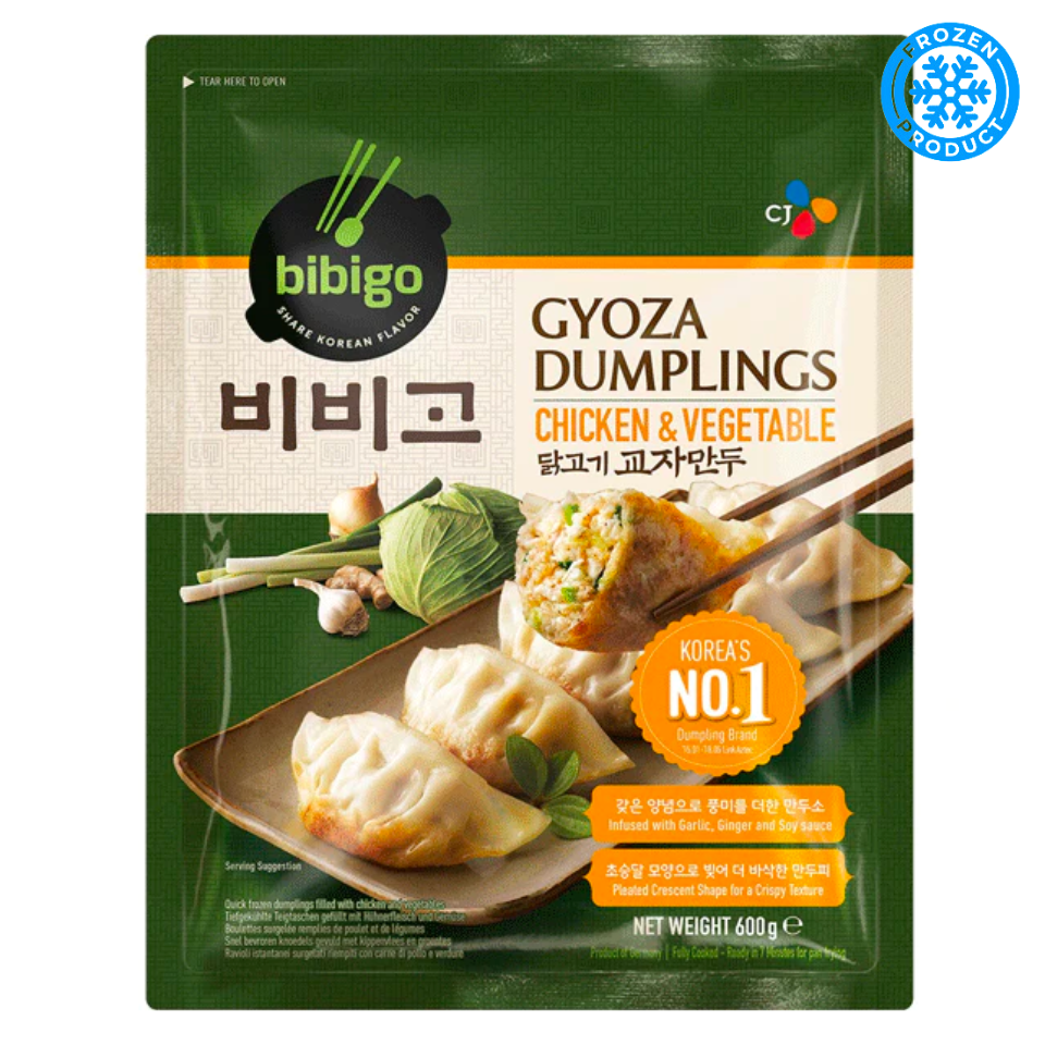 [Frozen] Bibigo Gyoza Dumplings - Chicken & Vegetable, 600g