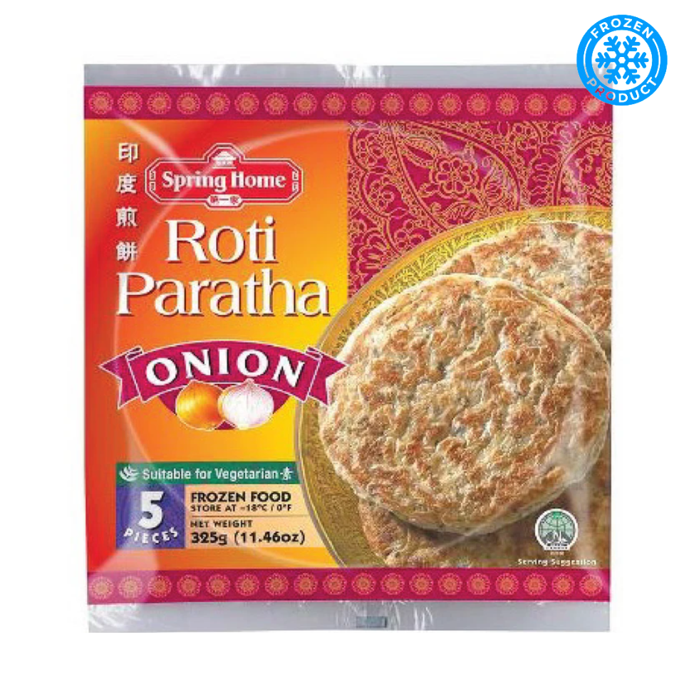 [Külmutatud] Leib Roti Paratha Plain Sibulaga 5Tk, 325g