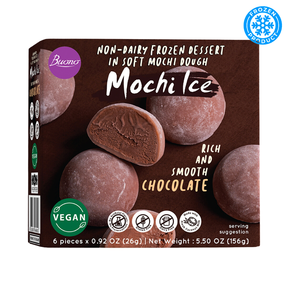 [Frozen] Chocolate Mochi - Ledus deserts, 156g