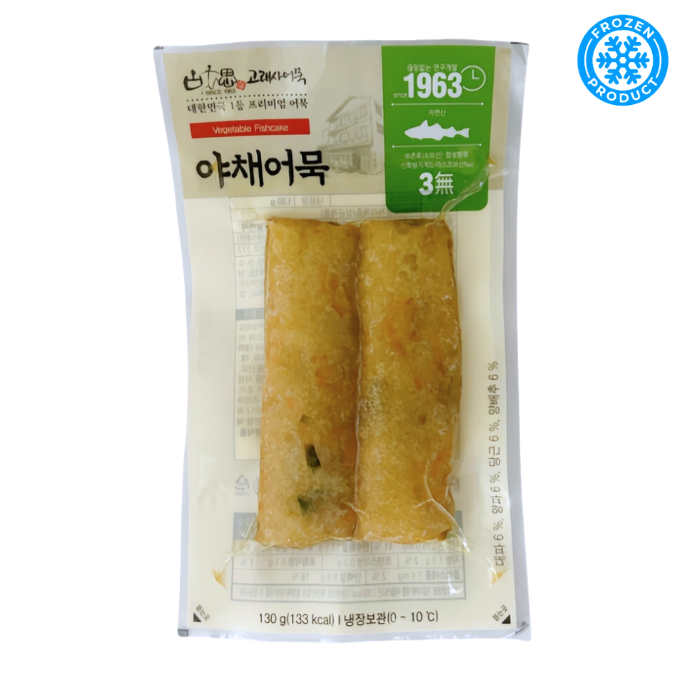 [Frozen] Fish Cake with Vegetables, 130g