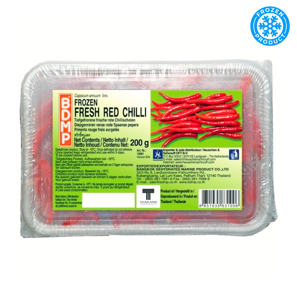 [Frozen] Red Chilli without Stem, 200g
