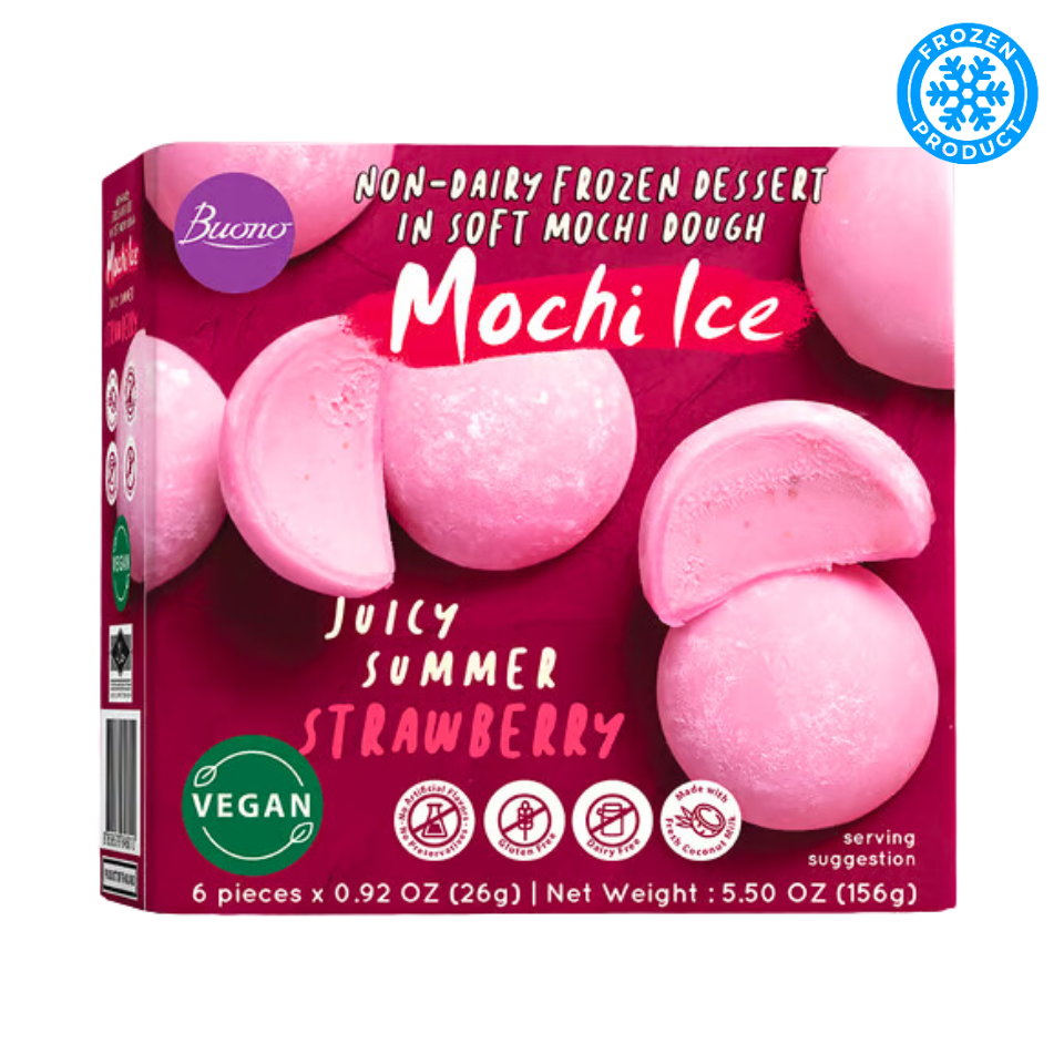 [Külmutatud] Maasikamochi - Jäätis Magustoit, 156g