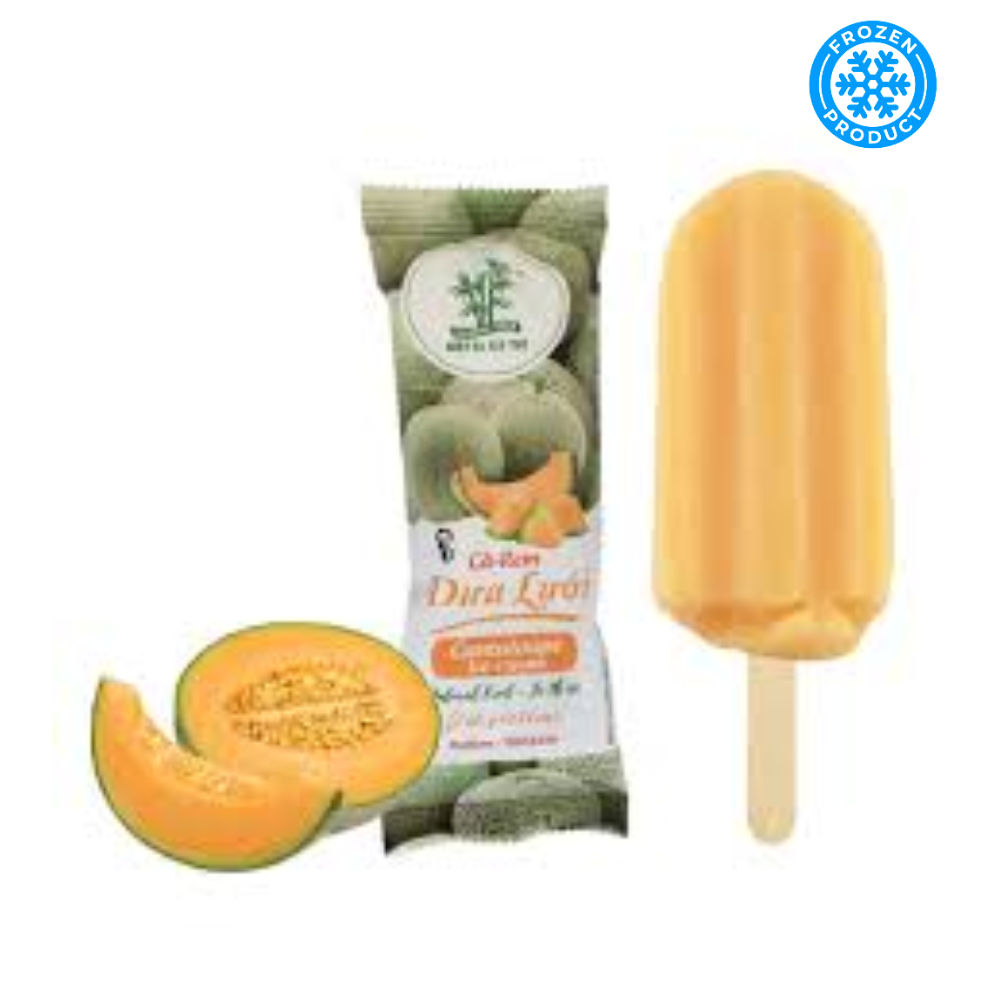  [Frozen] Vietnamese Bamboo Tree Ice Bar - Cantaloupe, 1pc, 60g