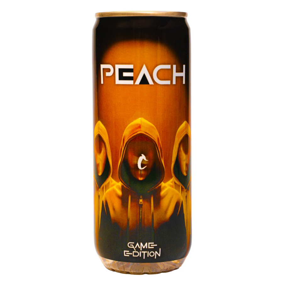 Game Edition Soft Drink - Peach, 330ml