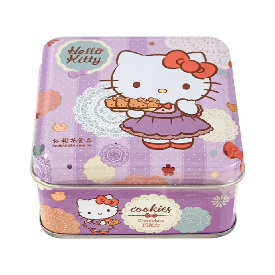 Hello Kitty Cookies - Choco (Tin), 65g