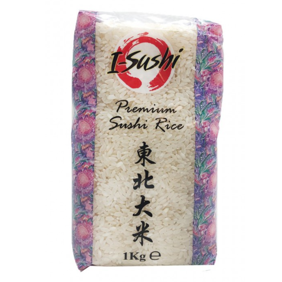 I-Sushi Vidēja graudu rīsi, 1kg