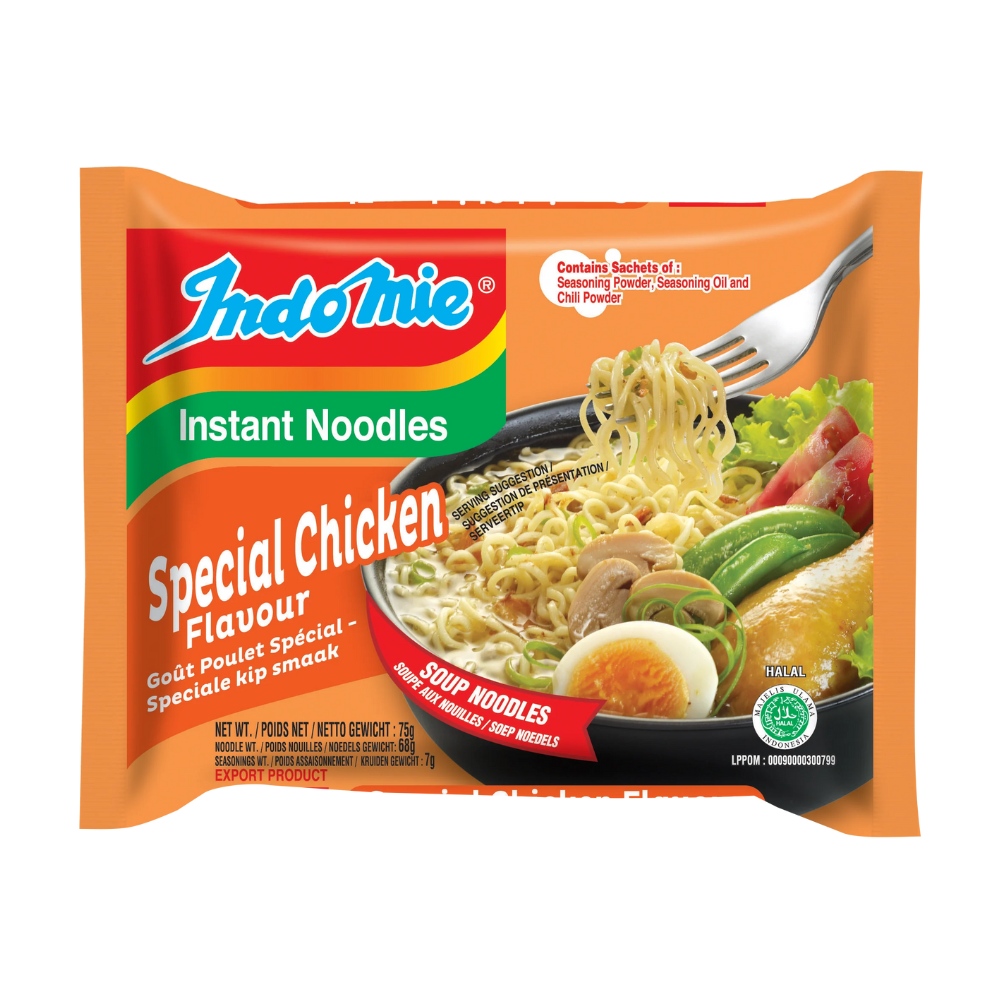  INDOMIE Instant Noodles - Special Chicken, 75g