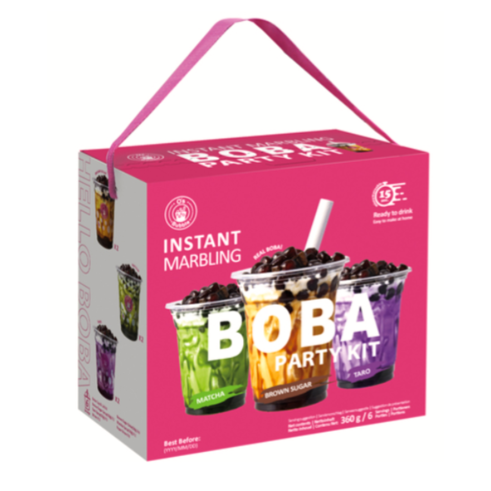 Instant Bubble Tea Party Kit, 360g