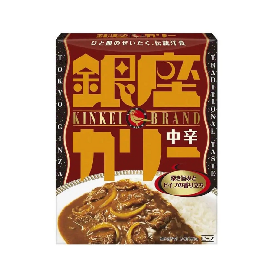 Japanese Meiji Ginza Curry - Medium Hot, 180g