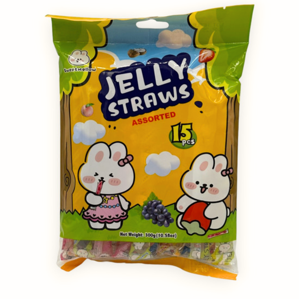 Jelly Sticks Assorted 4 Flavors, 15x20g