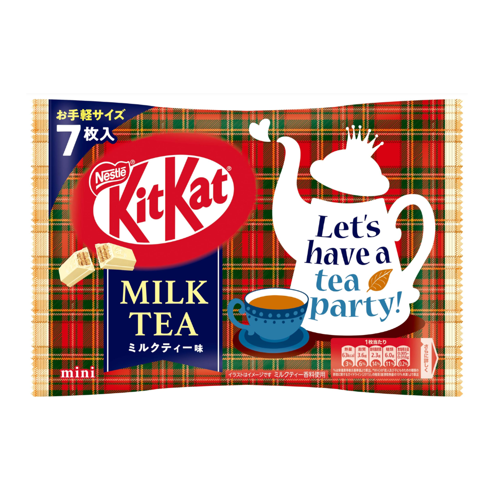 Вафельные батончики Kitkat со вкусом чая, 81,2 г