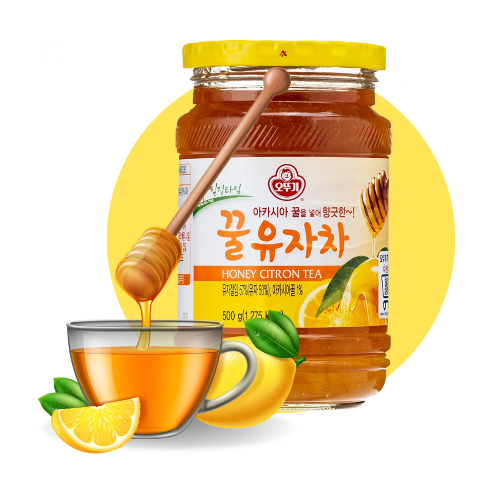 Korejas medus citronu tēja, 500g